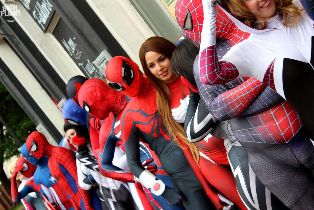Spider Man Cosplay Video Jackpot BTS 013