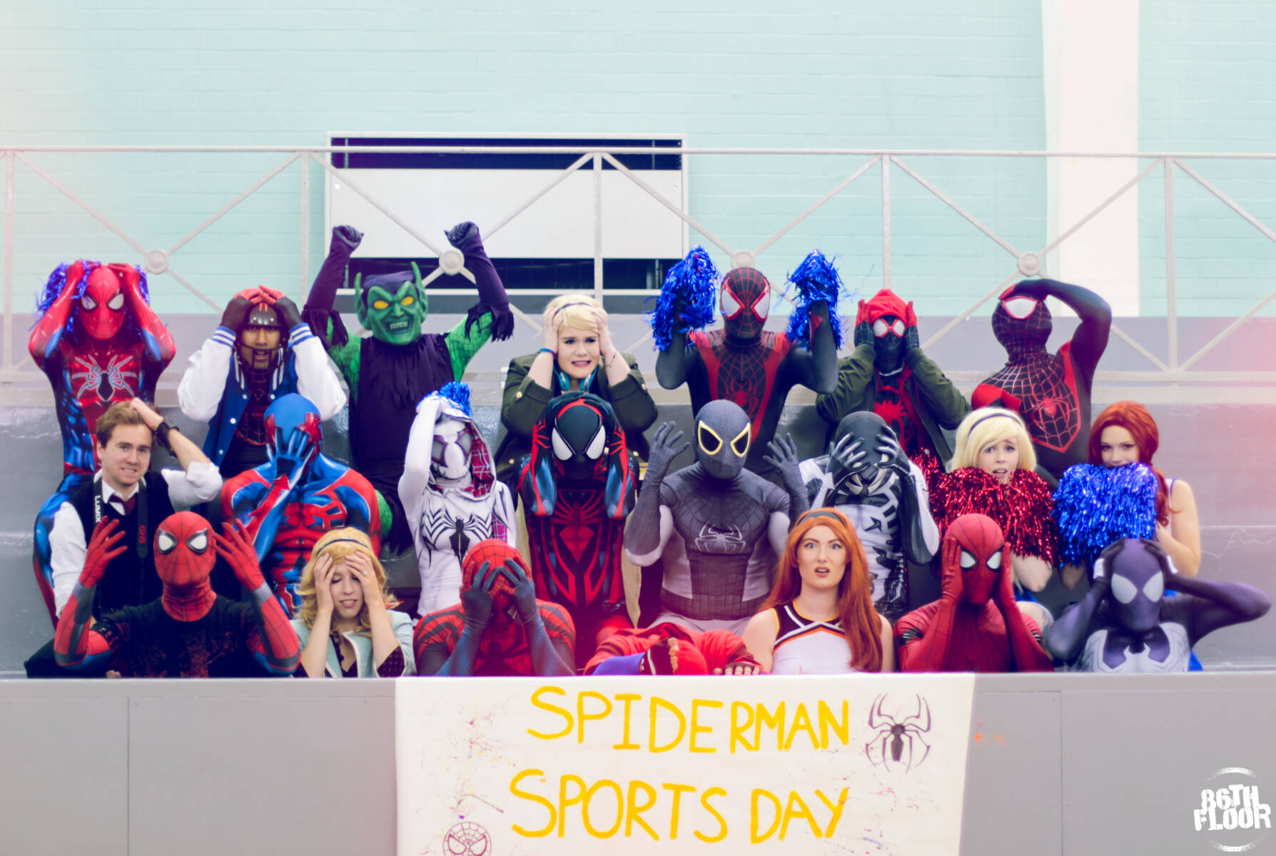 Spider verse Cosplay Sports Day 013