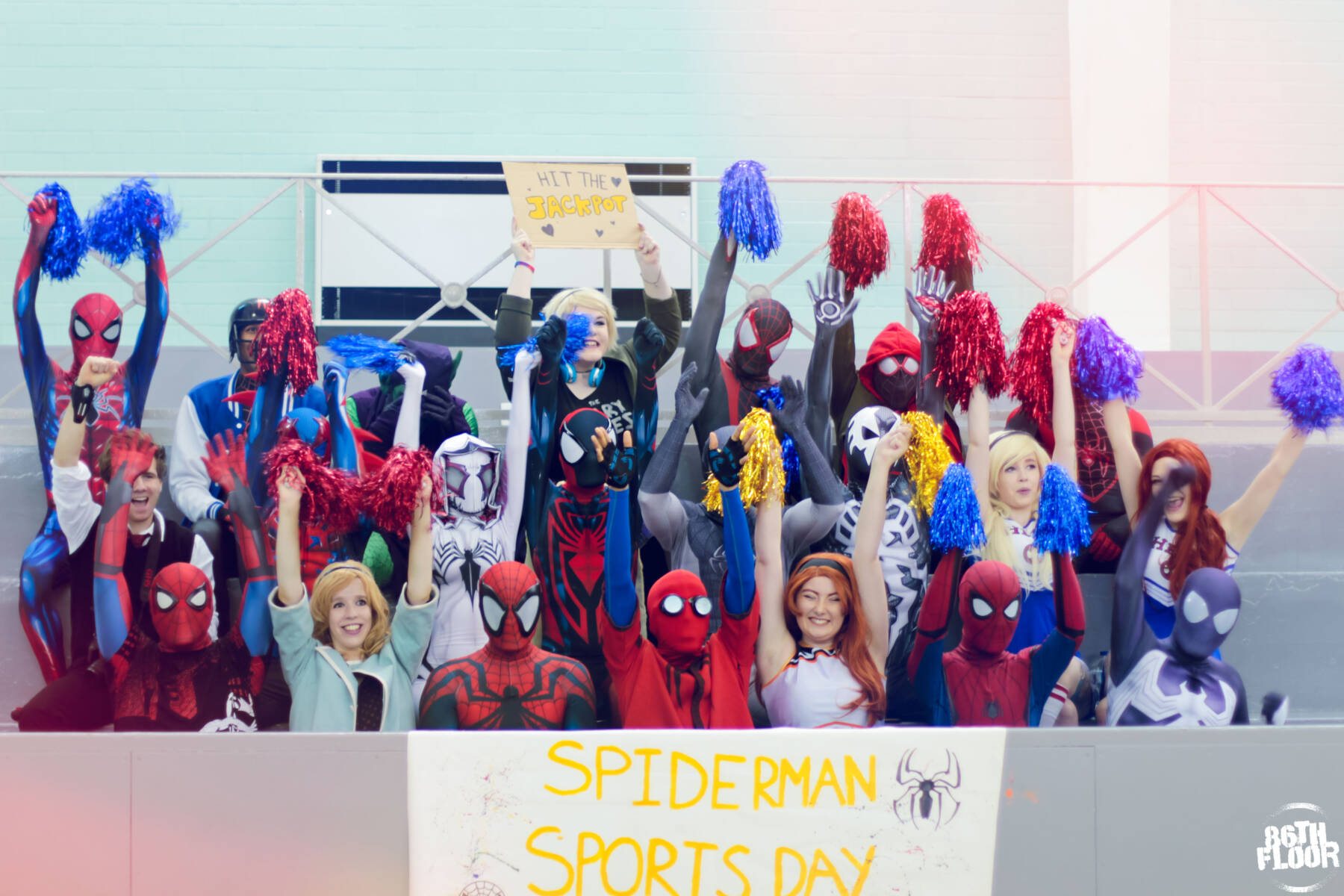 Spider verse Cosplay Sports Day 014