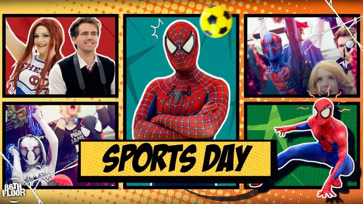 Enter the Spider-Verse Cosplay with our Spectacular Spider-man Sports Day!