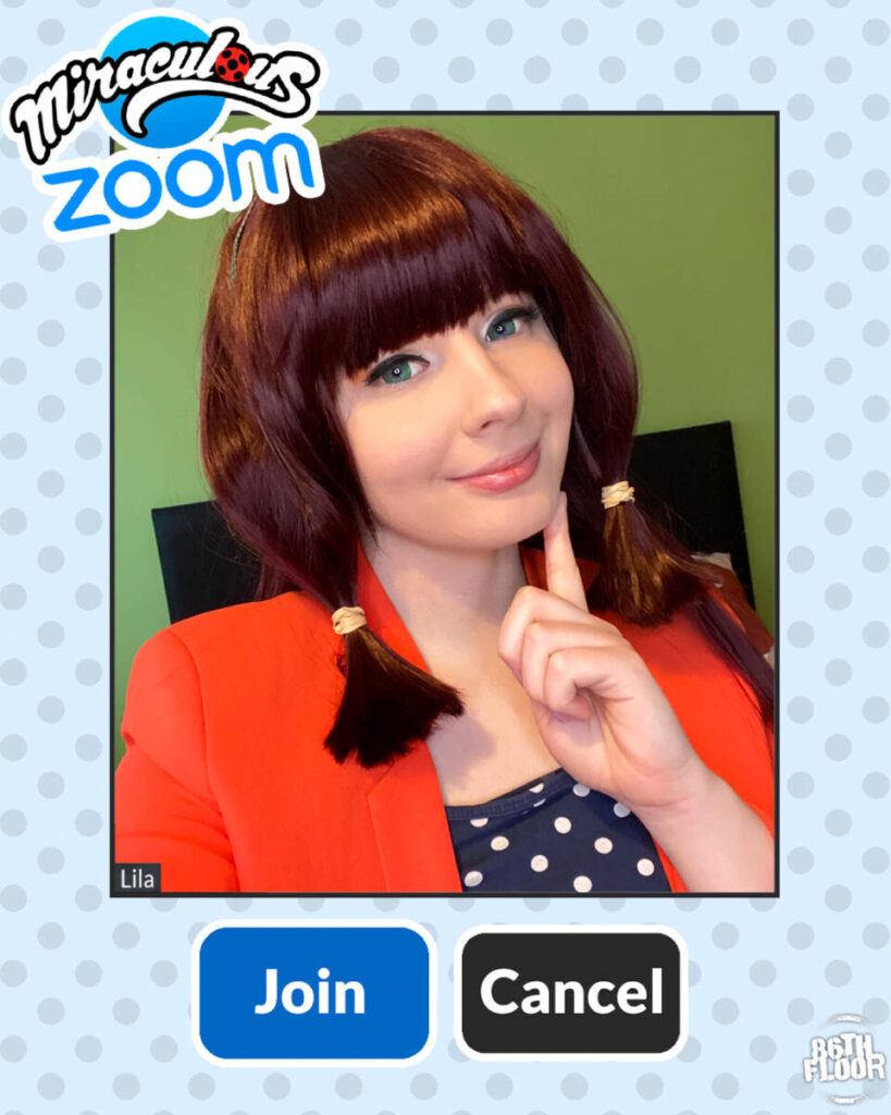 Join the Zoom Call with all your favourite Miraculous Ladybug Cosplay ...