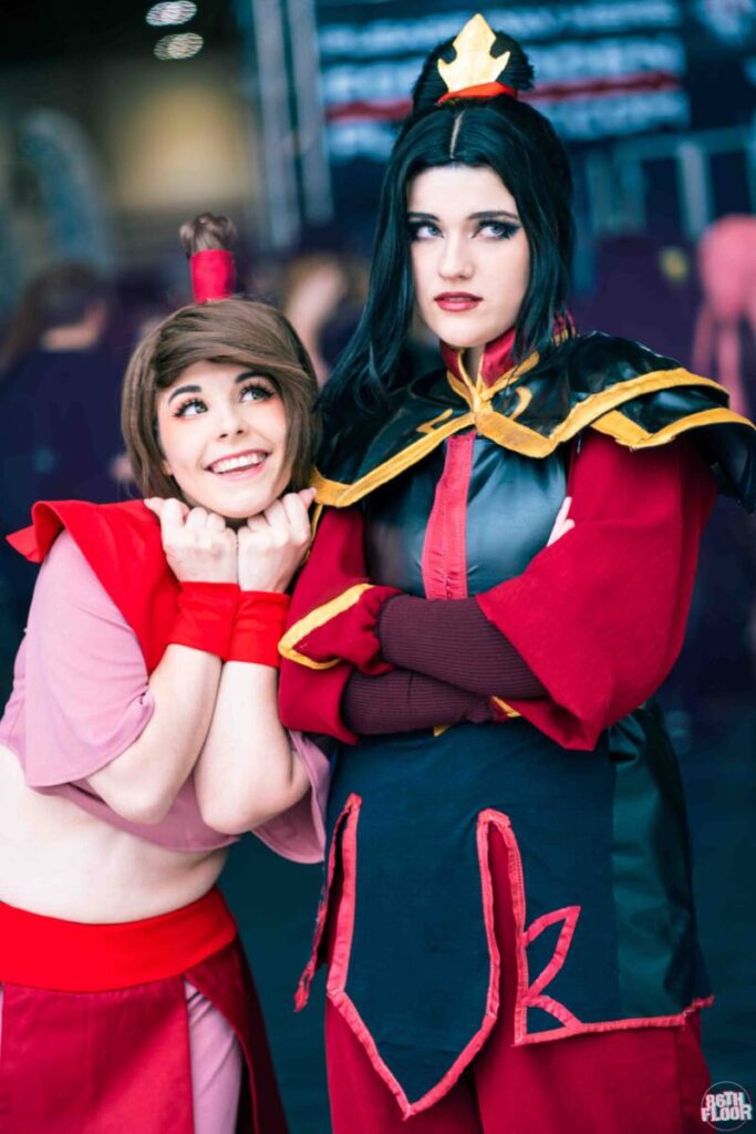 Azula + Ty Lee - Avatar The Last Airbender Cosplayers - MCM 2022 - 86th Floor Cosplay and Cons