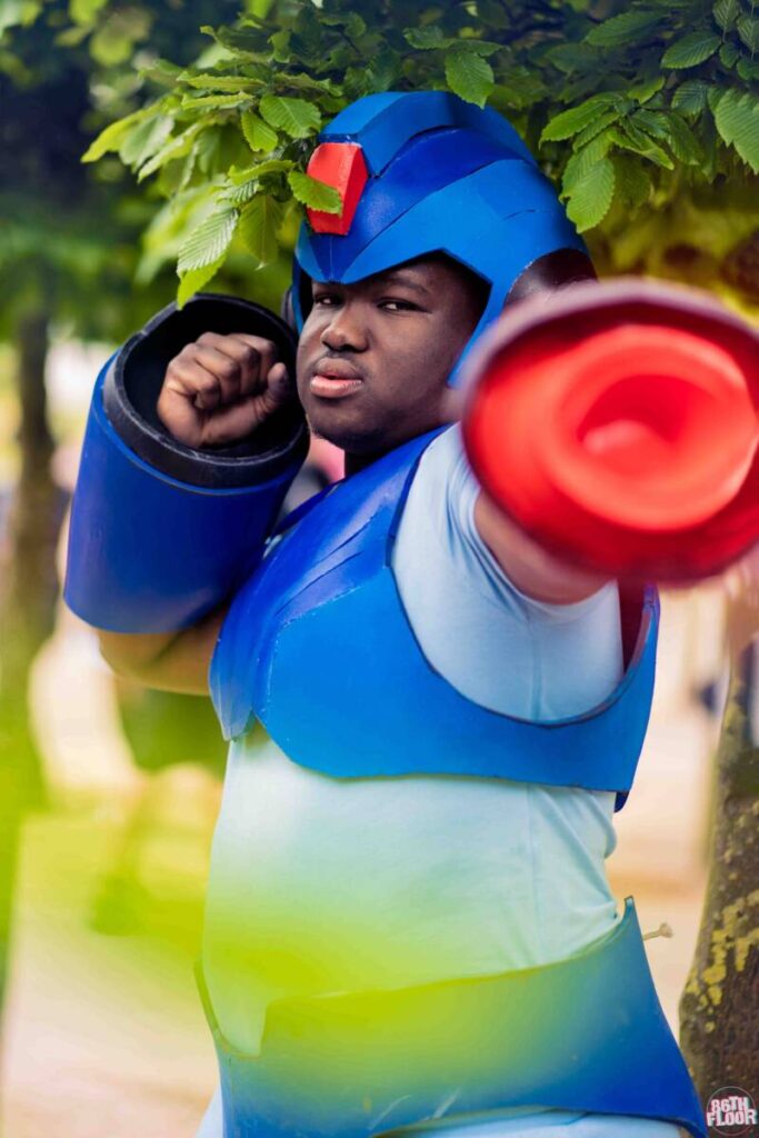 Megaman Cosplayer - Capcom - MCM London 2022