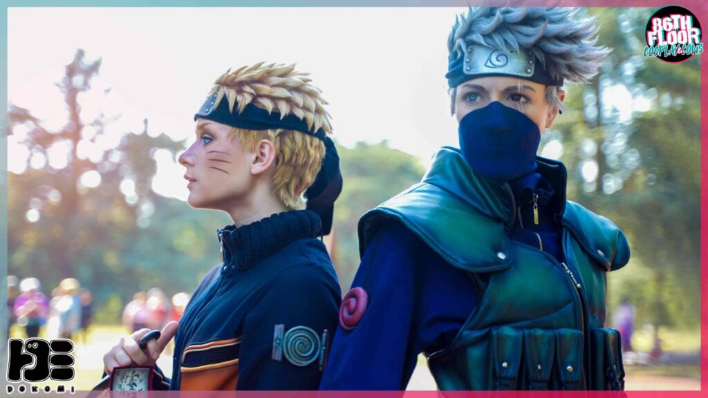 Naruto & Kakashi - Naruto Cosplayers - Dokomi 2022 - 86th Floor Cosplay and Cons