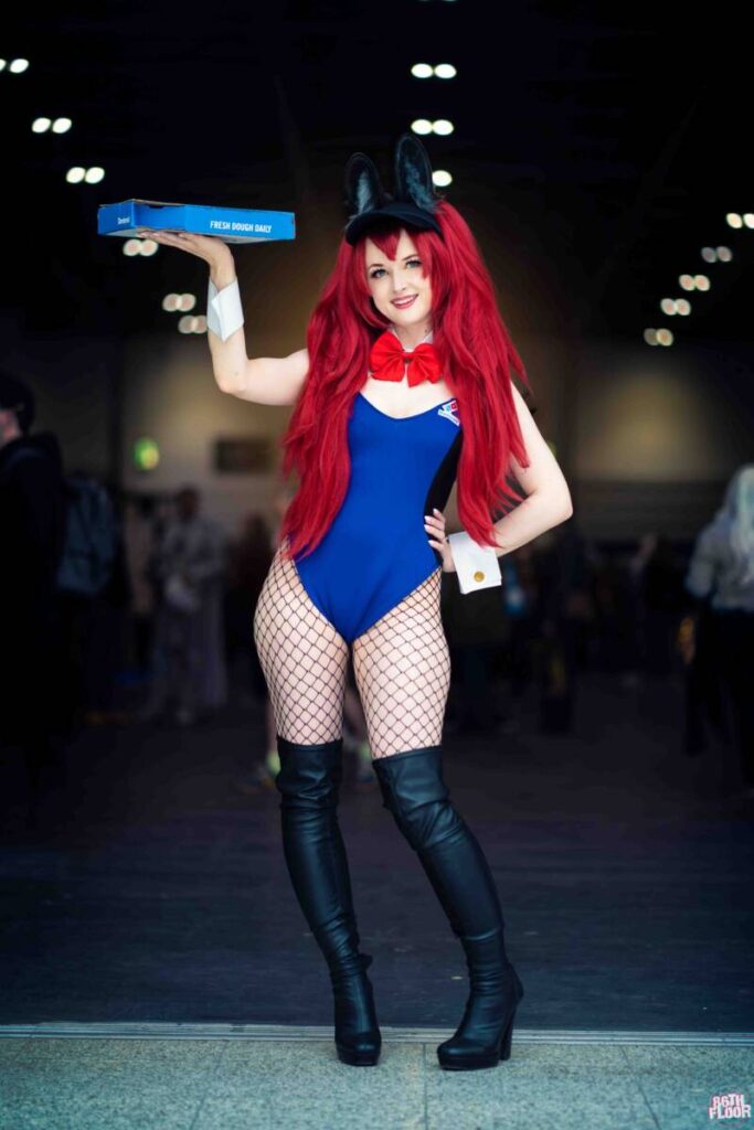 Pizza Bunny Domino s MCM 2022 86th Floor Cosplay and Cons