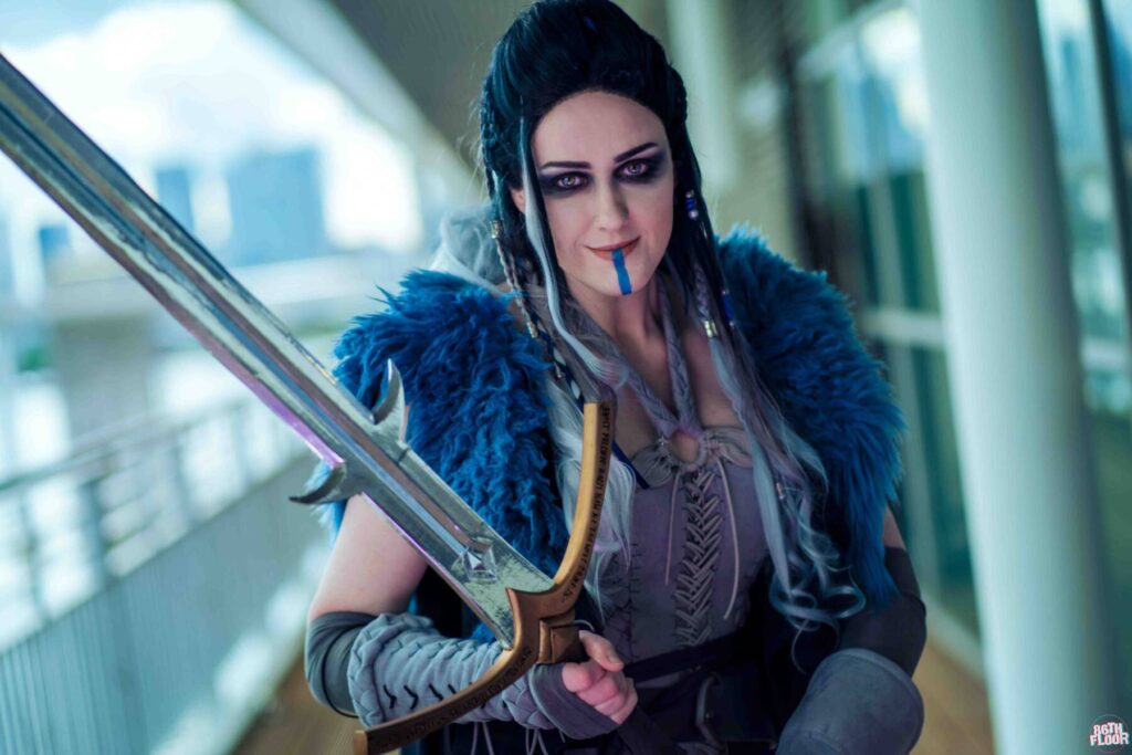 Yasha - Critical Role Cosplayer - MCM 2022 - 86th Floor Cosplay and Cons