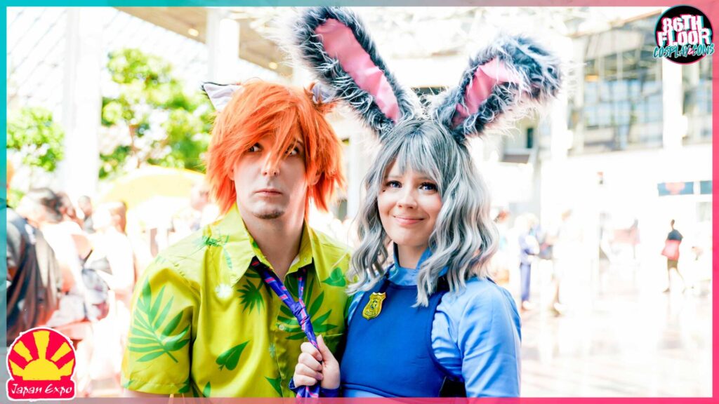 Nick Wilde and Judy Hopps Zootopia Japan Expo 2022 86th Floor Cosplay and Cons