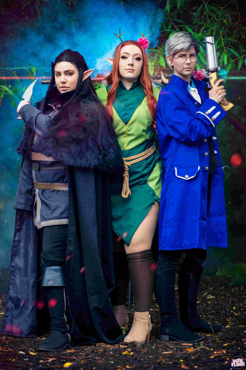 Vax Keyleth Percy The Legend of Vox Machina August Patreon Showcase 2022 86th Floor Cosplay and Cons