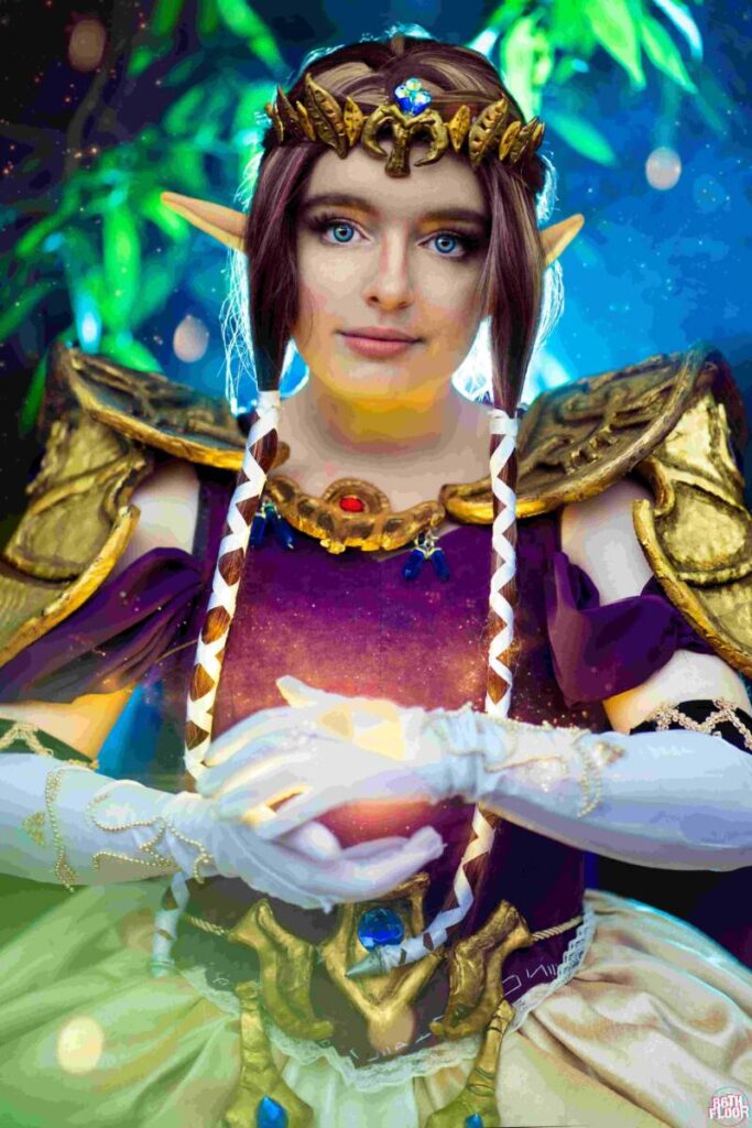 Princess Zelda cosplay from the 