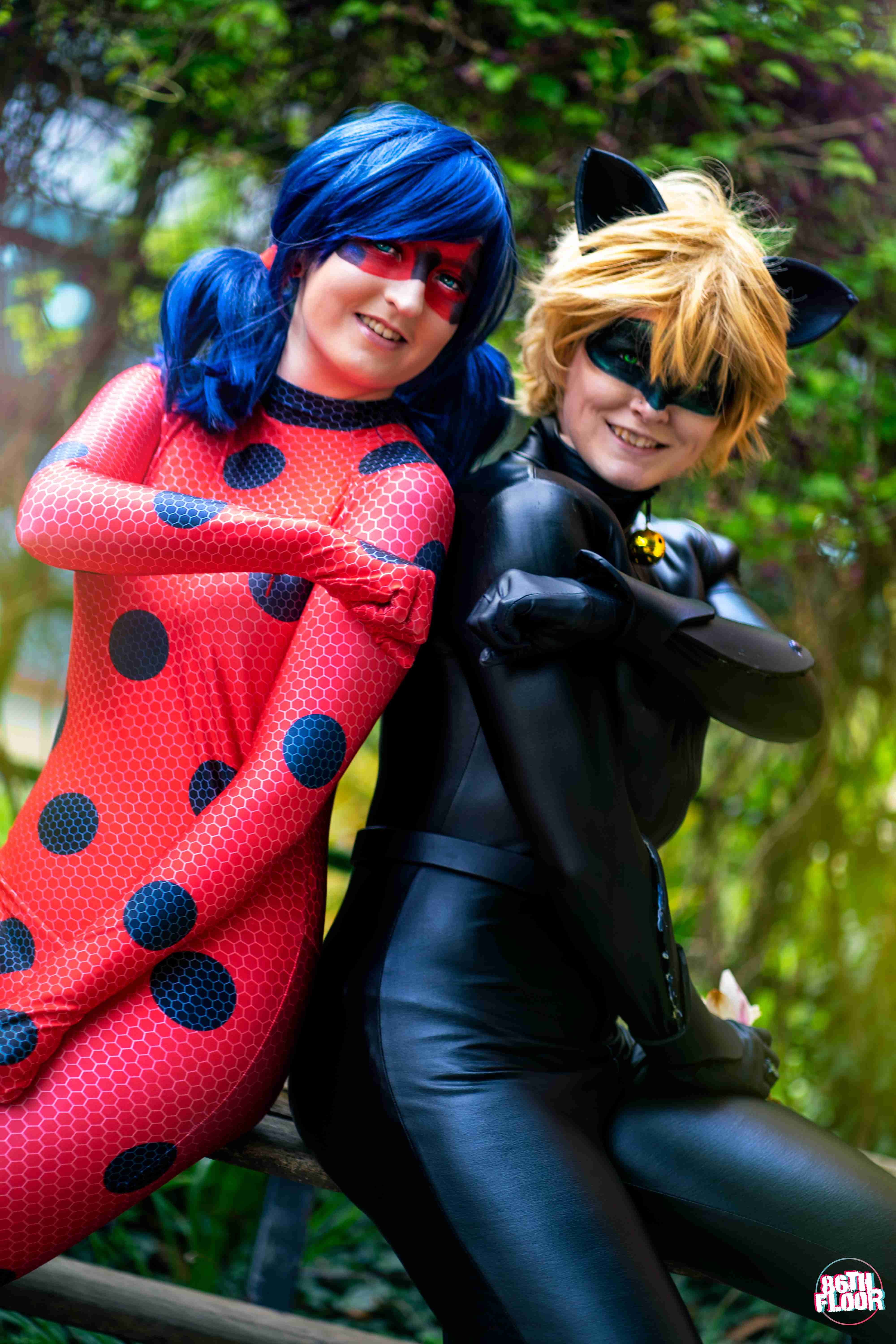 Ladybug and Chat Noir Miraculous Ladybug CosXpo 2022 86th Floor Cosplay and Cons 1