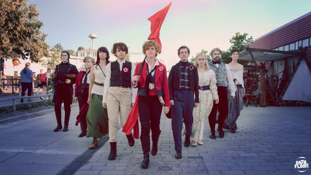 Les Miserables musical cosplayers from Narcon 2018