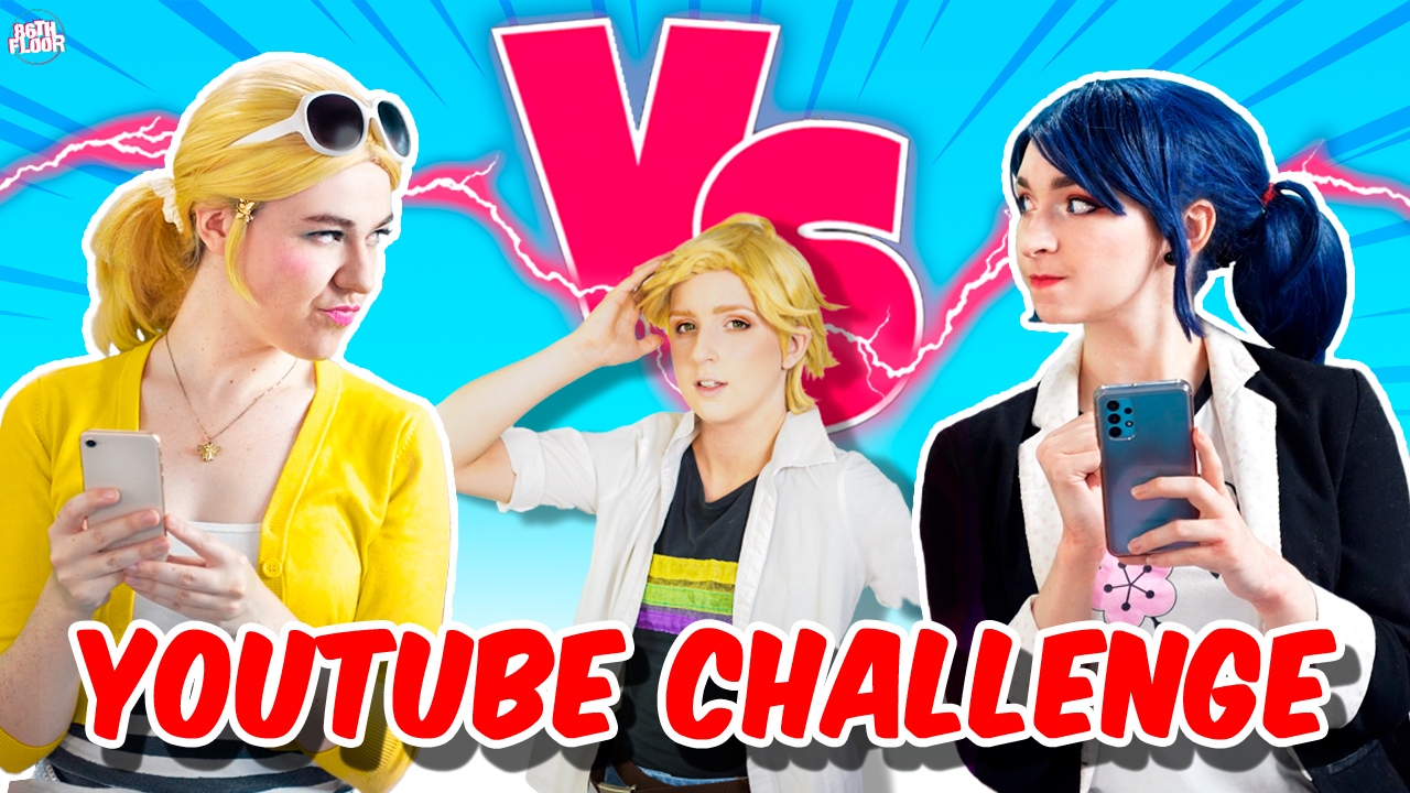 Watch our NEW Miraculous Ladybug and Cat Noir Cosplay Music Video: YouTube Challenge!