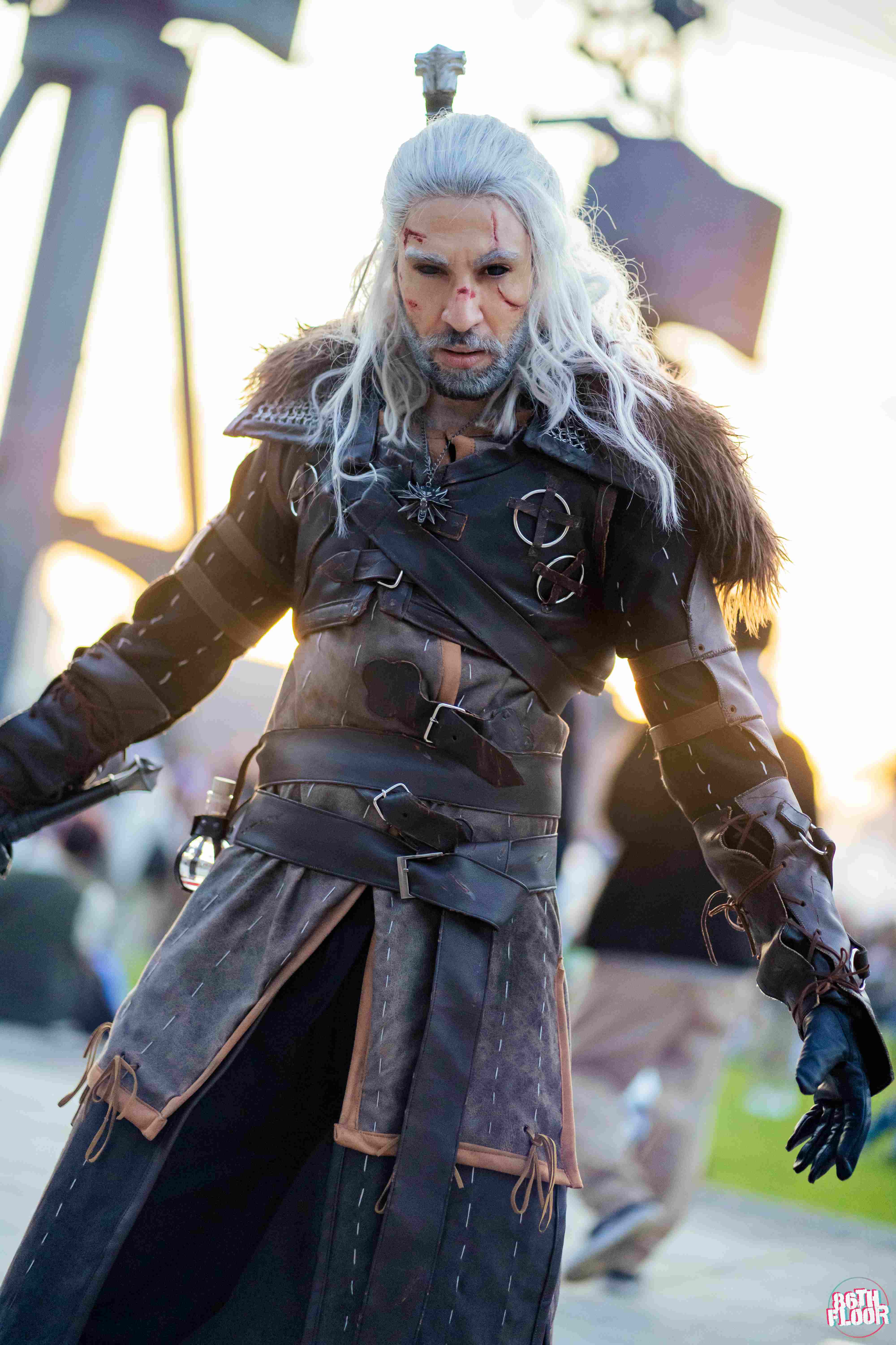 Geralt of Rivia cosplayer from MCM Comic Con