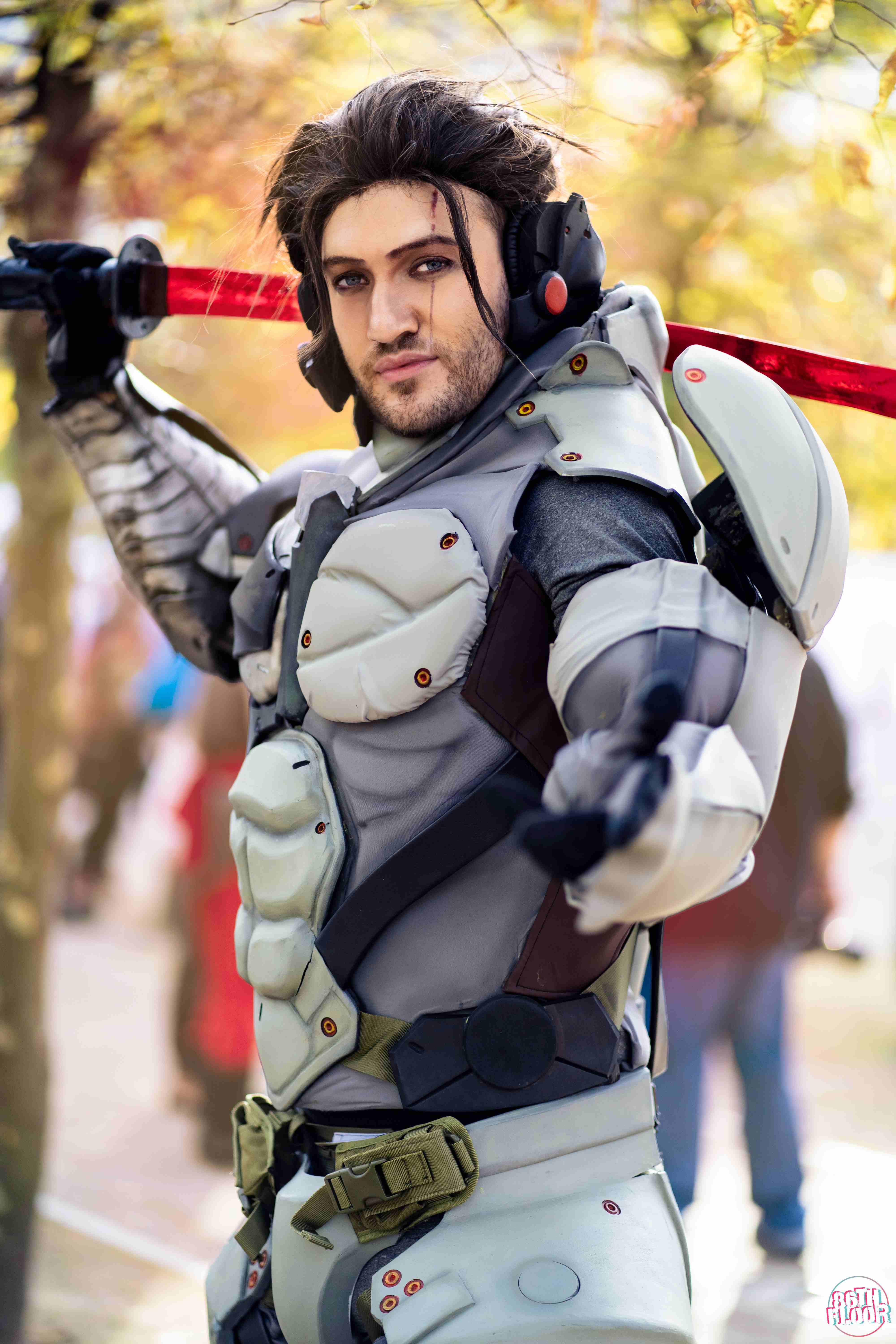 Jetstream Sam - Metal Gear Rising cosplayer from MCM London Comic Con October 2022