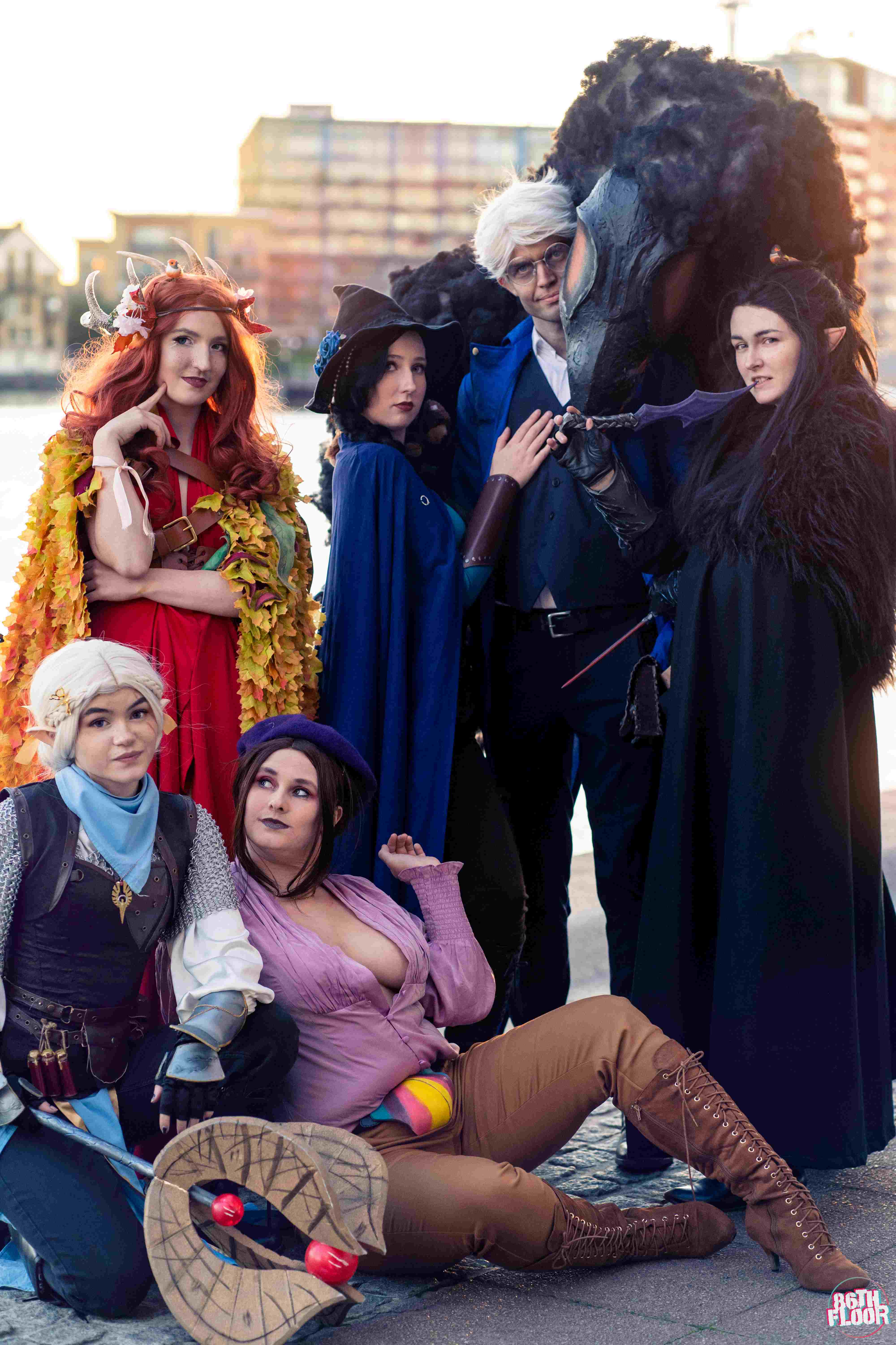 Vox Machina Critical Role cosplayers from MCM London Comic Con 2022