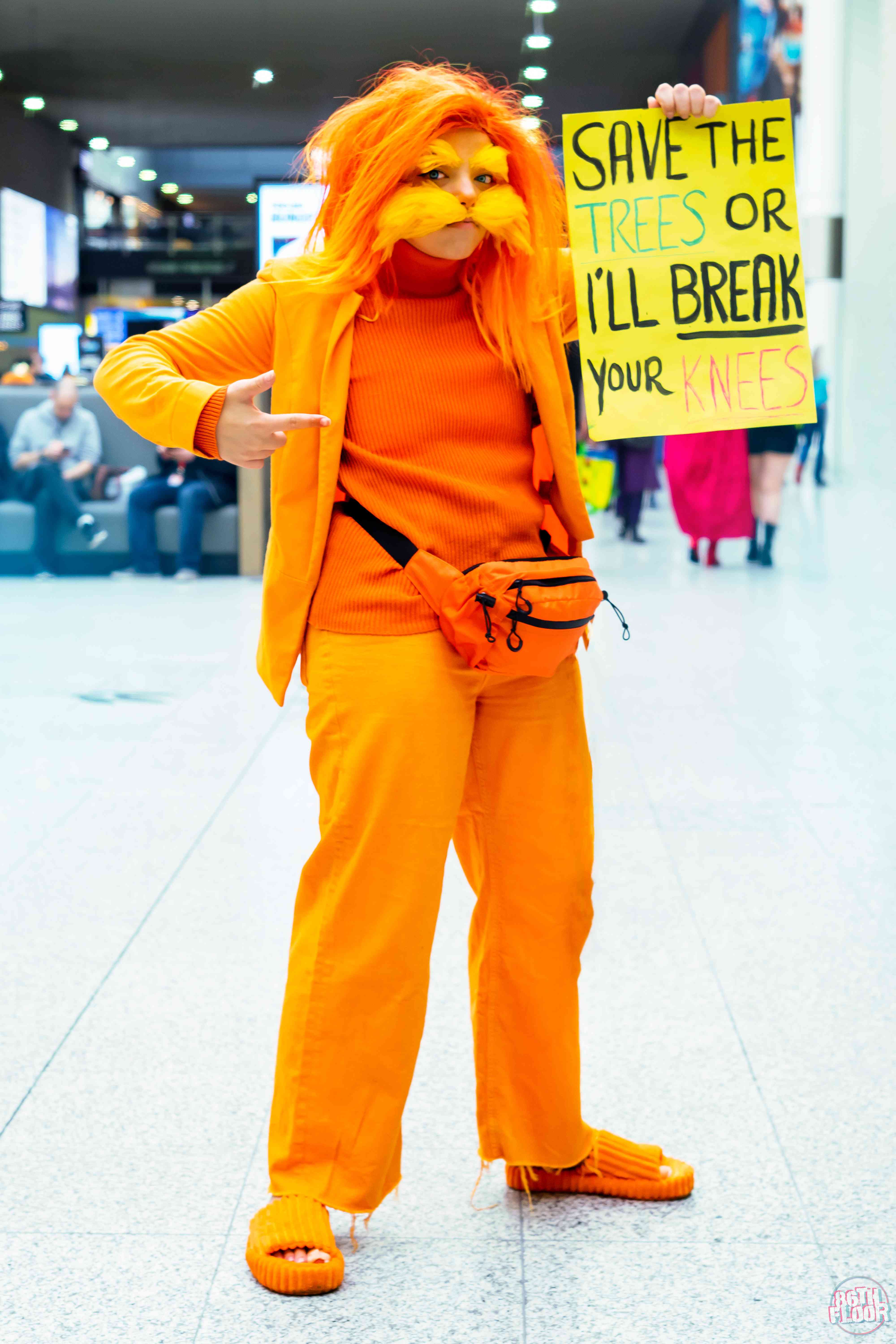 The Lorax Dr Seuss MCM London October 2022 86th Floor Cosplay and Cons