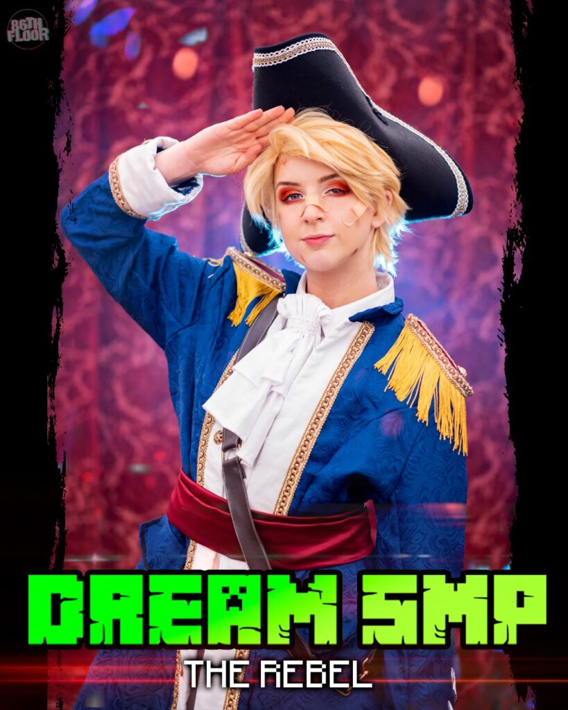 Tommyinnit cosplay Dream SMP