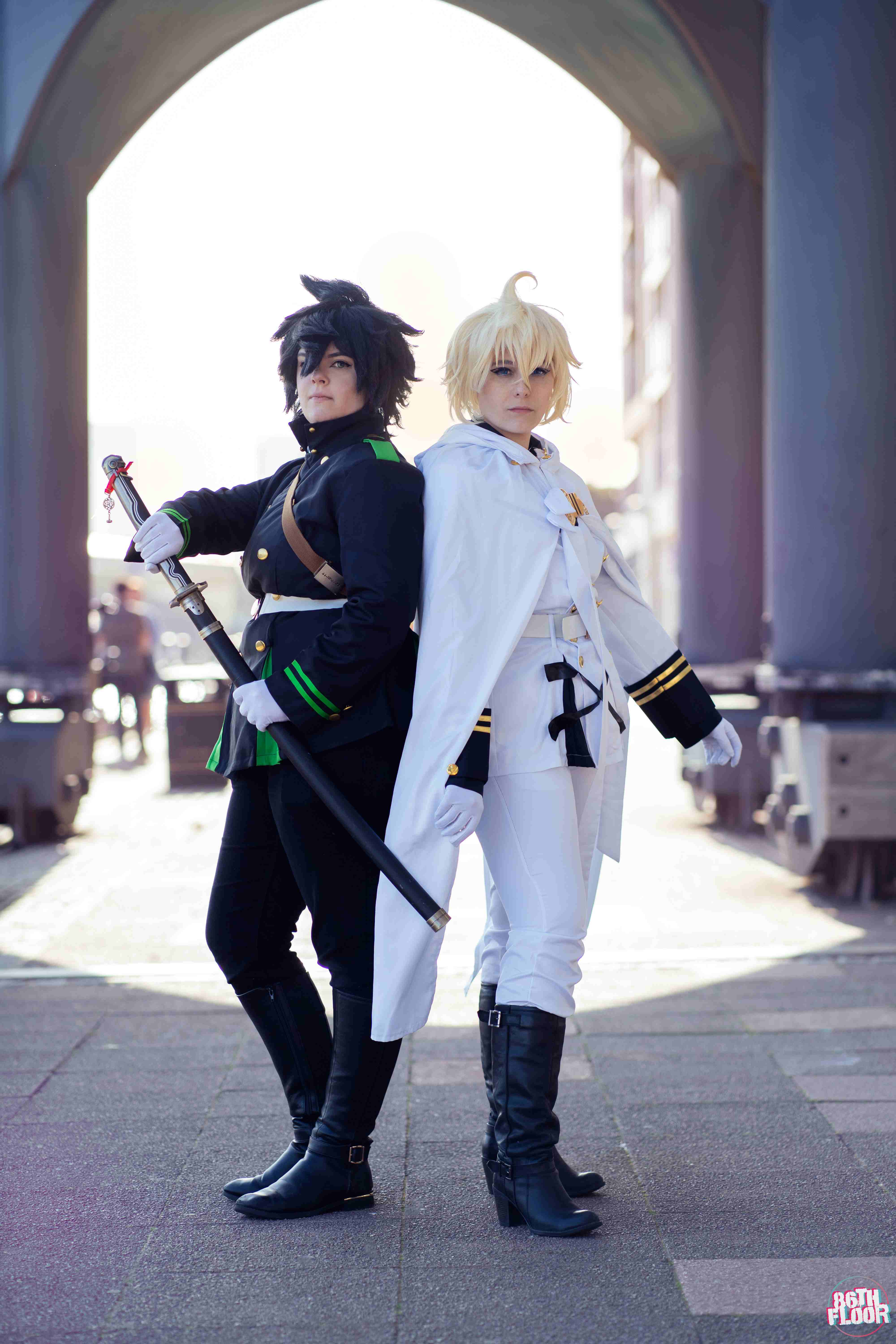 Yuichiro Hyakuya and Mikaela Hyakuya - Owari no Seraph - London MCM Comic Con 2023 - 86th Floor Cosplay and Cons