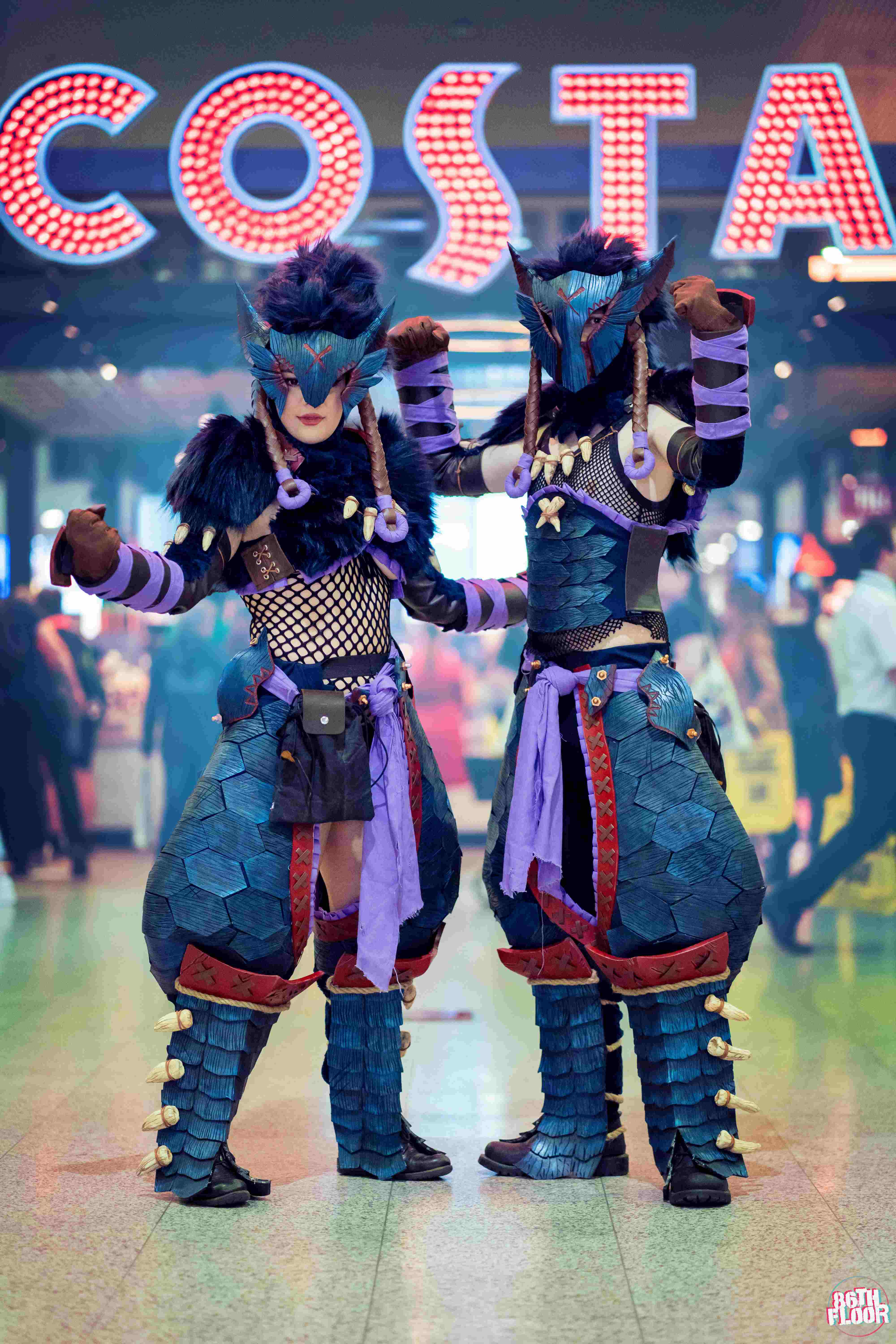 Monster Hunter Duo London MCM Comic Con May 2023 86th Floor Cosplay and Cons
