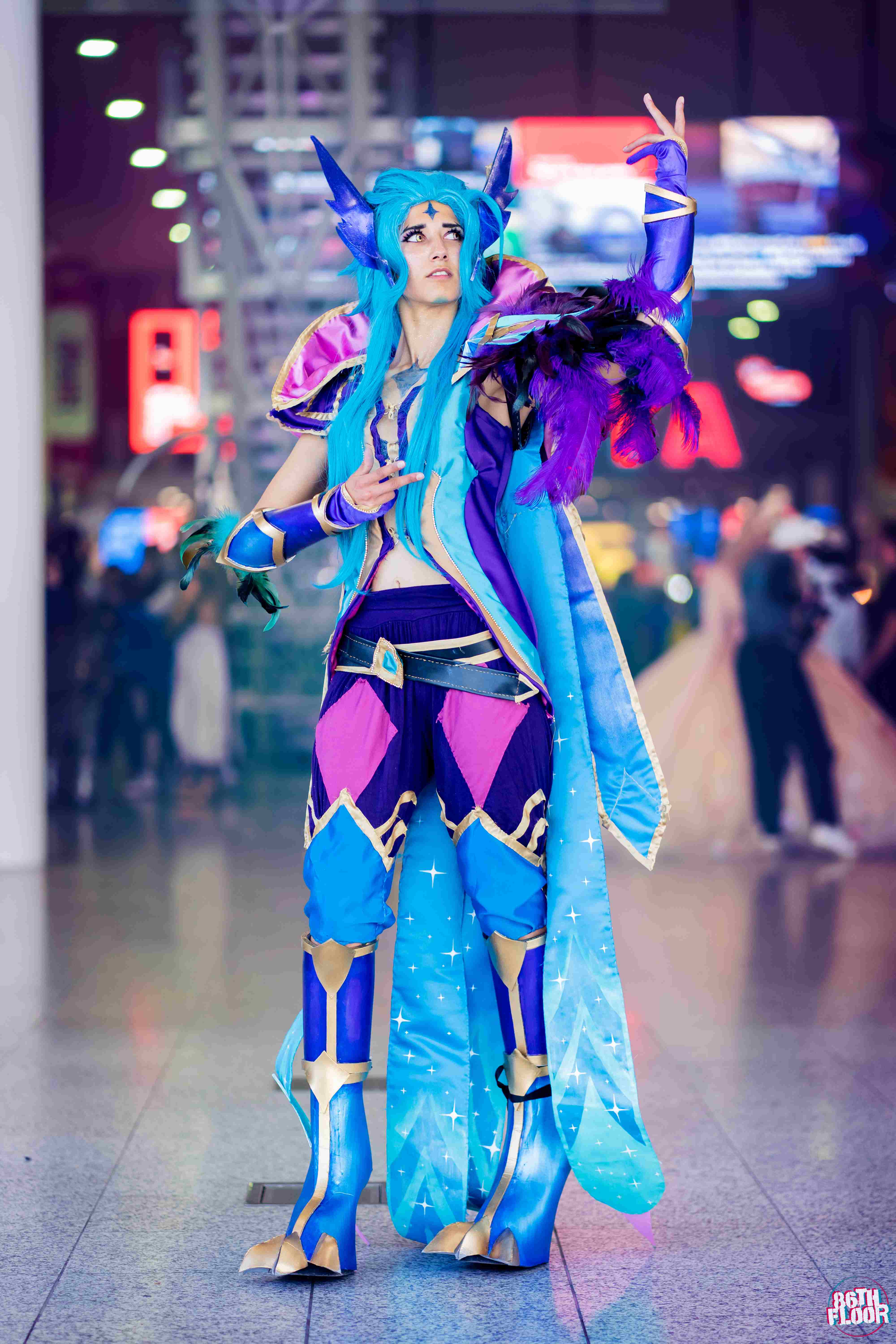 Rakkan League of Legends London MCM Comic Con May 2023 86th Floor Cosplay and Cons