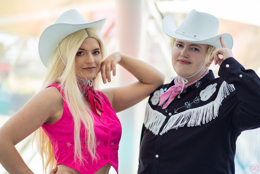 Barbie and Ken The Barbie Movie MCM Comic Con London 2023 86th Floor Cosplay and Cons