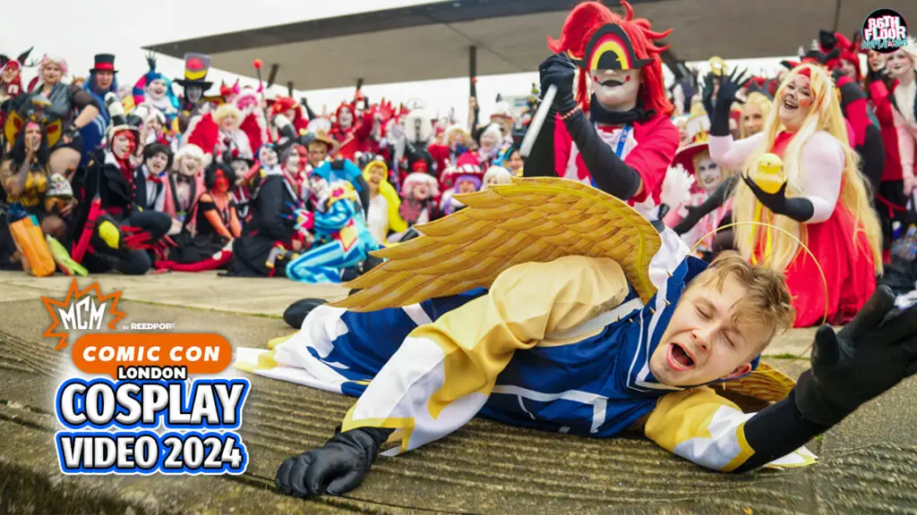 Hazbin Hotel cosplayers at MCM London