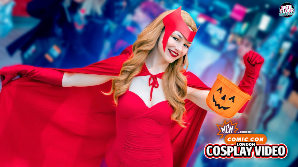 Scarlet Witch Cosplayer at MCM London October 2025